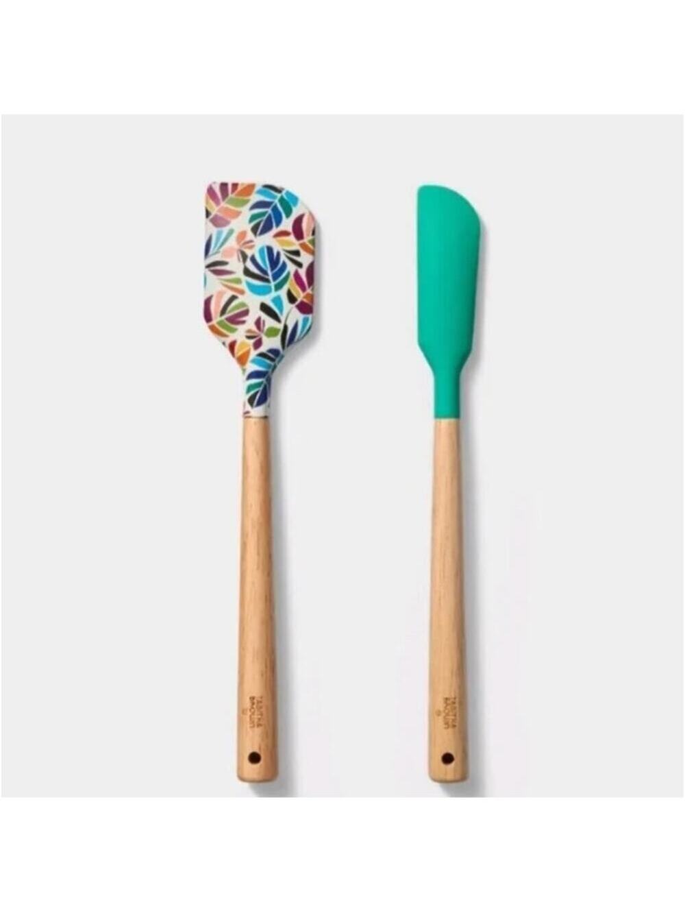 Tabitha Brown for Target NWT Mini Spatula Set Rubberwood and Silicone